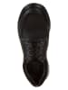 Clarks Leder-Schnürschuhe "Cotrell Edge" in Schwarz