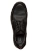 Clarks Leder-Schnürschuhe "Cotrell Edge" in Schwarz