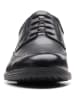 Clarks Leren veterschoenen "Whiddon Wing'' zwart