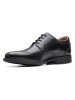 Clarks Skórzane trzewiki "Whiddon Wing" w kolorze czarnym