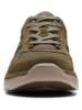 Clarks Leren sneakers "Chart Lite" olijfgroen
