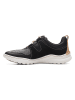 Clarks Leren sneakers ''Teagan Lace'' zwart/grijs
