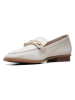 Clarks Leren instappers "Sarafyna Iris" wit