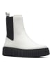 Clarks Leder-Chelsea-Boots ''Torhill Maple'' in Weiß