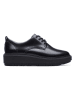 Clarks Leder-Schnürschuhe ''OriannaW Derby'' in Schwarz