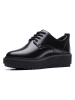 Clarks Leder-Schnürschuhe ''OriannaW Derby'' in Schwarz