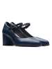 Clarks Skórzane czółenka 'Freva55 Strap'' w kolorze granatowym