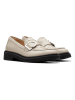Clarks Leder-Slipper ''Splend Penny'' in Beige