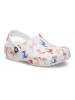 Crocs Crocs "Classic Character" in Weiß/ Bunt