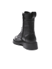 Frank Daniel Leder-Boots in Schwarz