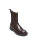 Frank Daniel Leren chelseaboots bruin