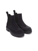 Frank Daniel Leren chelseaboots donkerblauw