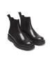 Frank Daniel Leren chelseaboots zwart