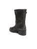 Frank Daniel Leder-Stiefeletten in Schwarz