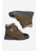 Lasocki Leder-Winterboots in Khaki