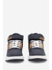 Action Boy Sneakers donkerblauw/lichtbruin