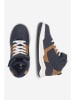 Action Boy Sneakers donkerblauw/lichtbruin