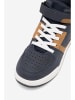 Action Boy Sneakers donkerblauw/lichtbruin