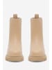 Lasocki Leder-Chelsea-Boots in Beige
