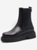 Lasocki Leder-Chelsea-Boots in Schwarz