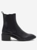 Lasocki Leder-Stiefeletten in Schwarz