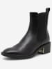 Lasocki Leder-Stiefeletten in Schwarz