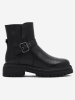 Lasocki Leder-Boots in Schwarz