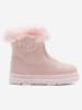 Lasocki Leder-Winterstiefel in Rosa