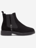 Lasocki Leder-Chelsea-Boots in Schwarz