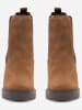 Lasocki Leder-Stiefeletten in Hellbraun