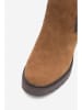 Lasocki Leder-Stiefeletten in Hellbraun