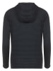 elkline Hoodie "Sweater Wetter" in Schwarz/ Anthrazit