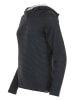 elkline Hoodie "Sweater Wetter" in Schwarz/ Anthrazit