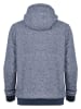 elkline Fleecehoodie "Smile" in Blau