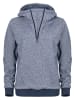 elkline Fleecehoodie "Smile" in Blau