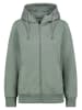Sublevel Sweatjacke in Silbei