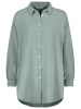 Sublevel Bluse in Silbei