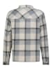 Urban Surface Hemdjacke in Creme/ Hellblau/ Grau