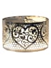 Woodbridge Carrousel kaarshouder "Heart" zilverkleurig - Ø 13 cm