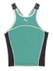 Puma Top sportowy "Fit" w kolorze turkusowym
