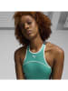 Puma Top sportowy "Fit" w kolorze turkusowym