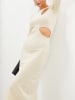 Milan Kiss Strickkleid in Creme