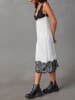 Milan Kiss Jurk wit/zwart