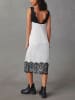 Milan Kiss Jurk wit/zwart