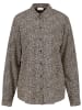 Gerry Weber Bluse in Schwarz/ Beige