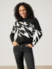 Gerry Weber Trui zwart/wit