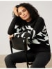 Gerry Weber Trui zwart/wit