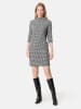 Gerry Weber Kleid in Schwarz/ Weiß