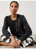 TAIFUN Sweatshirt zwart