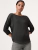TAIFUN Longsleeve in Schwarz